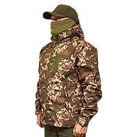 Тактична водовідштовхуюча куртка Softshell в камуфляжі ММ-14