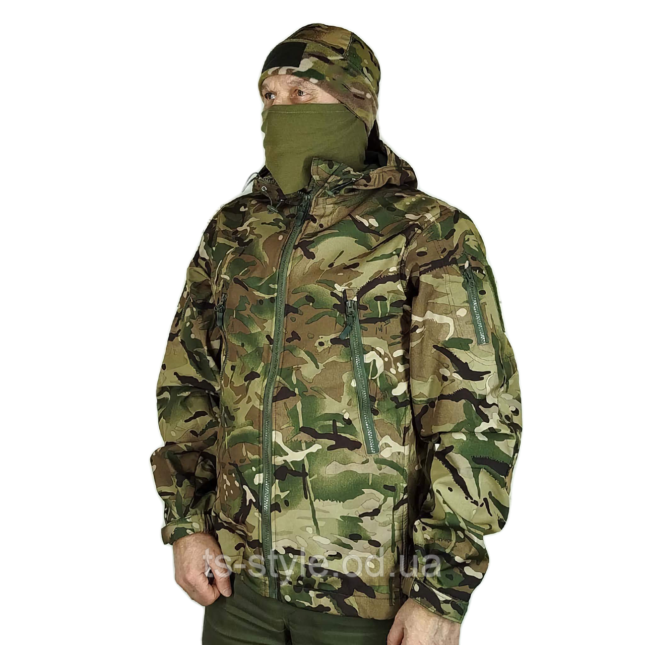 Тактична Куртка Soft Shell Мультикам