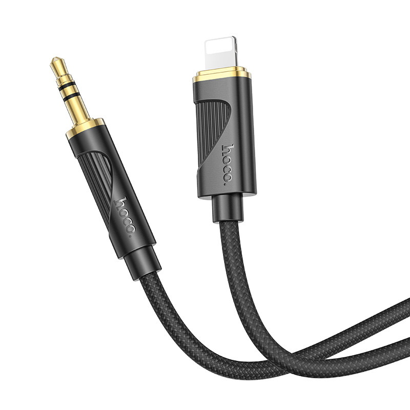 Кабель Hoco UPA30 Friend digital audio conversion cable Lightning Black