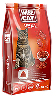 Wise Cat Veal сухий корм для котів Телятина 10 кг