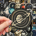 Вінілові стікери з планетами 10 шт, фото 5