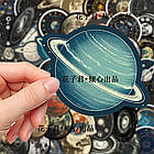 Вінілові стікери з планетами 10 шт, фото 8