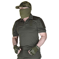 Поло тактичне потовідвідне High cool thermo хакі