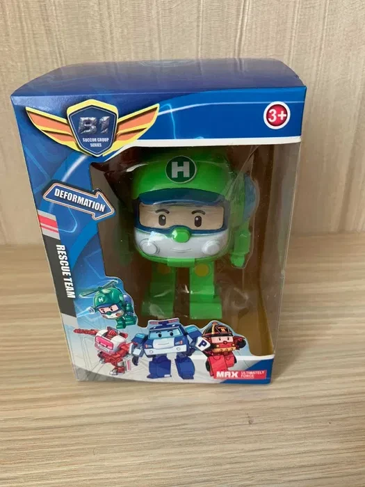 Трансформер  Робокар Поли  вертолёт Хелли Robocar Poli