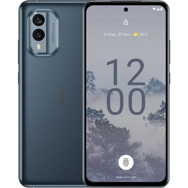 Смартфон Nokia X30 8/256GB Cloudy Blue  Snapdragon 695 4200 мАг