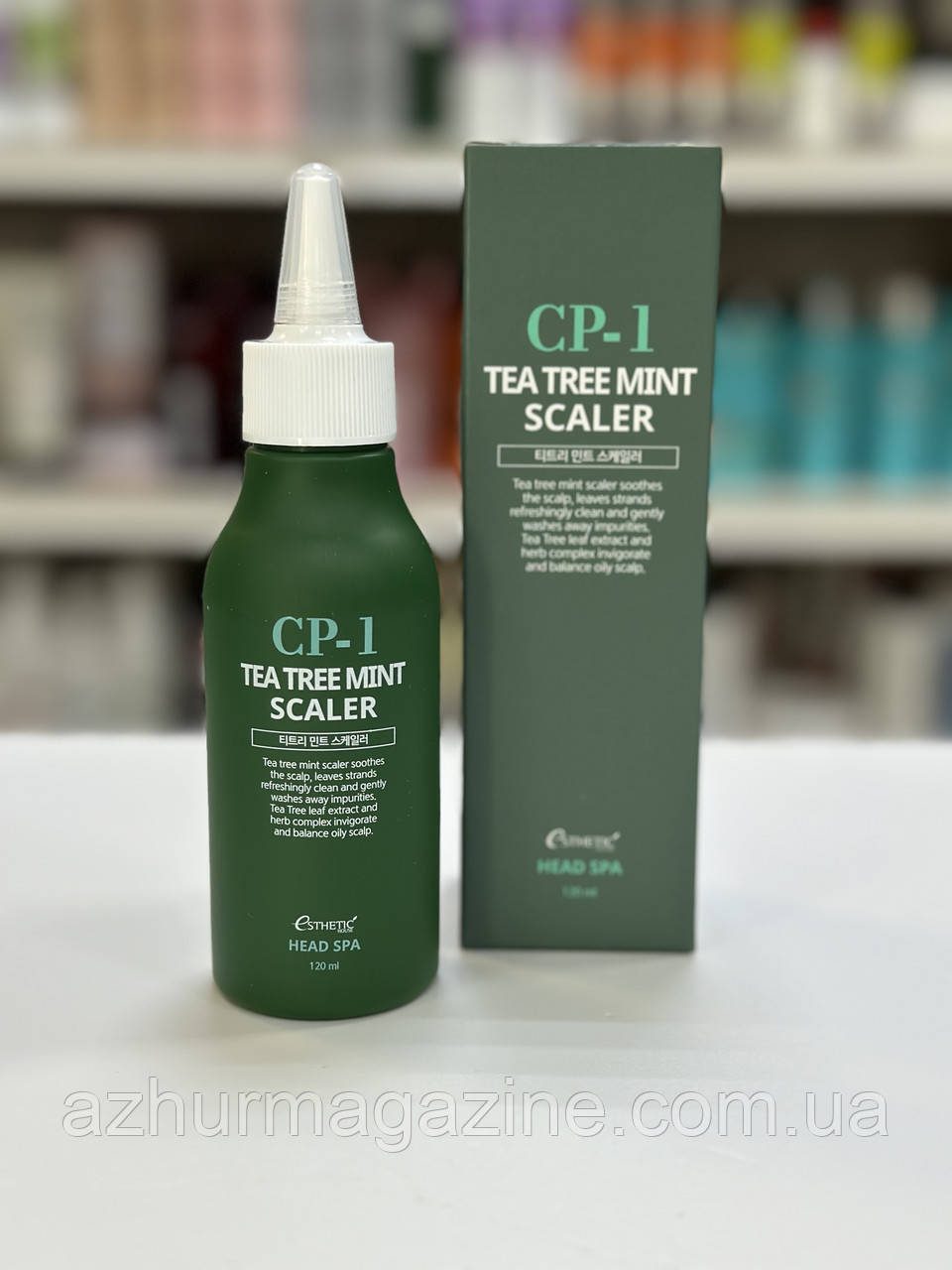 Скайлер для очищення шкіри голови CP-1 ESTHETIC HOUSE TEA TREE MINT SCALER 120ml