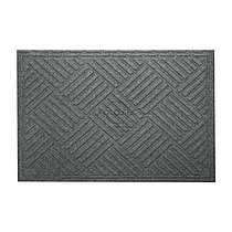 Килимок решіток на гумовій основі, 40х60х0,5 см, сірий