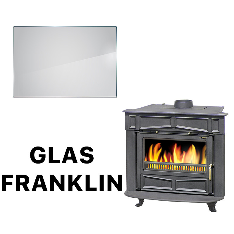 Скло для печі Plamen Glas Franklin