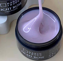 Рідкий полі гель Magic Touch LIGHT ROSE . 15 ml