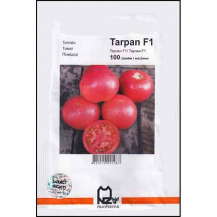 Насіння томату Тарпан F1, 100 сем — ранній (98-105 дн), рожевий, детермінантний, Nunhems, фото 2