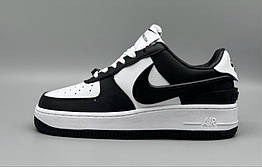 Жіночі демісезонні кросівки Nike Force шкіряні білі з чорним р 36,37,38,40