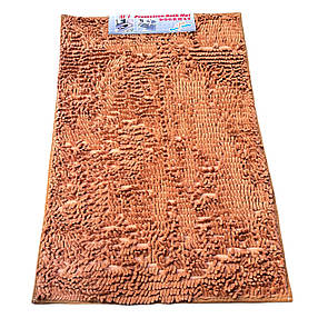 Килимок у ванну 60*40 см Світло-коричневий Velcom, фото 4