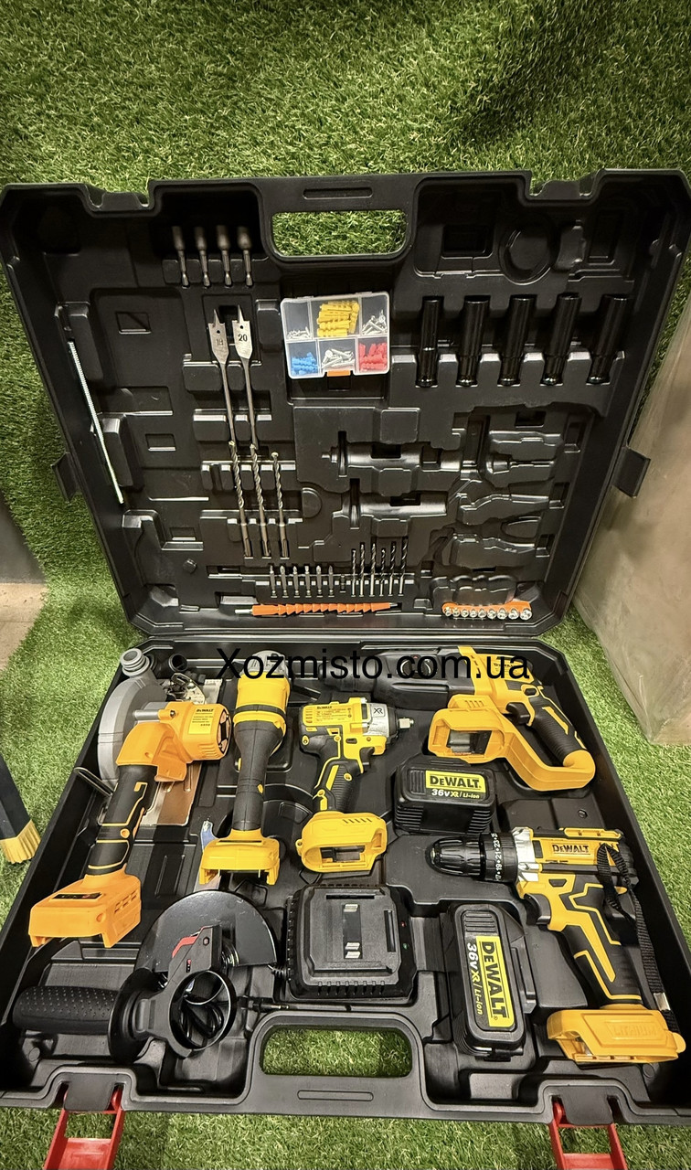 Набір 5в1 АКБ Dewalt, фото 1
