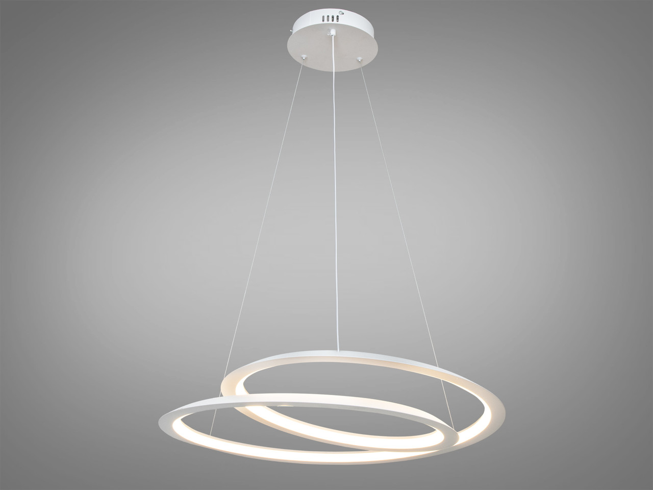 Біла декоративна підвісна люстра 6113/600WH, фото 1