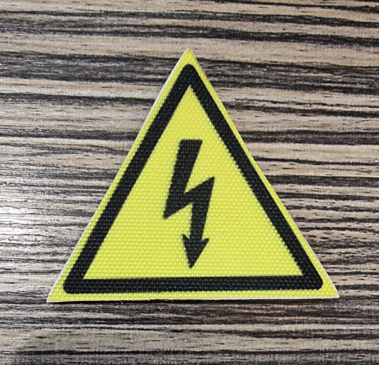 Шеврон "Висока напруга" 60х60мм