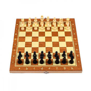 Гра Шахи дерев'яні 3в1 622А 30см 632992 G-Rich