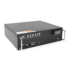 Акумуляторна батарея Ritar LiFePO4 51.2 V 50 Ah 2560 Wh BMS25A@16S для монтажу в стійку ( 442 x400 х