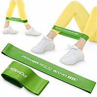 Резинка для фітнесу 4FIZJO Mini Power Band 1 мм 10-15 кг Green (P-5907222931615)