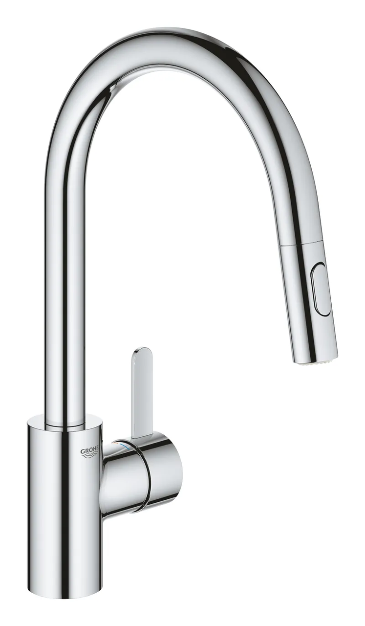 Змішувач для кухні з висувним виливом Grohe Eurosmart Cosmopolitan (31481001), фото 1