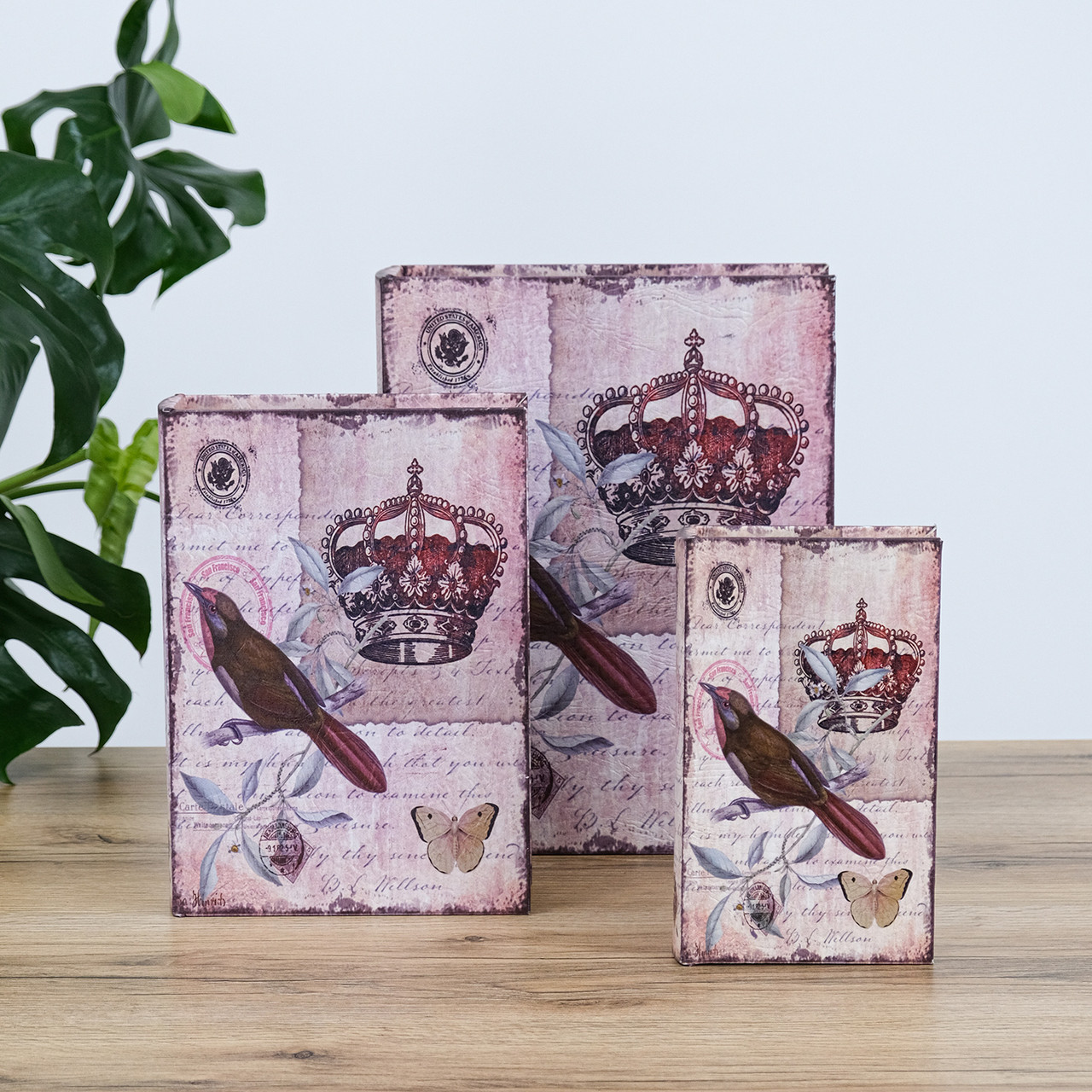 Скринька книга набір з 3-х - Корона Гранд Презент SH31073