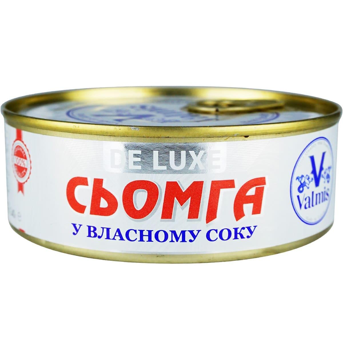 Сьомга у власному соку Valmis 240г