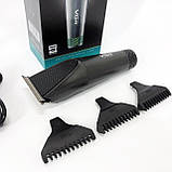Машинка для стрижки чоловіча, Електрична машинка для стрижки з насадками окантовки RC-86, фото 2