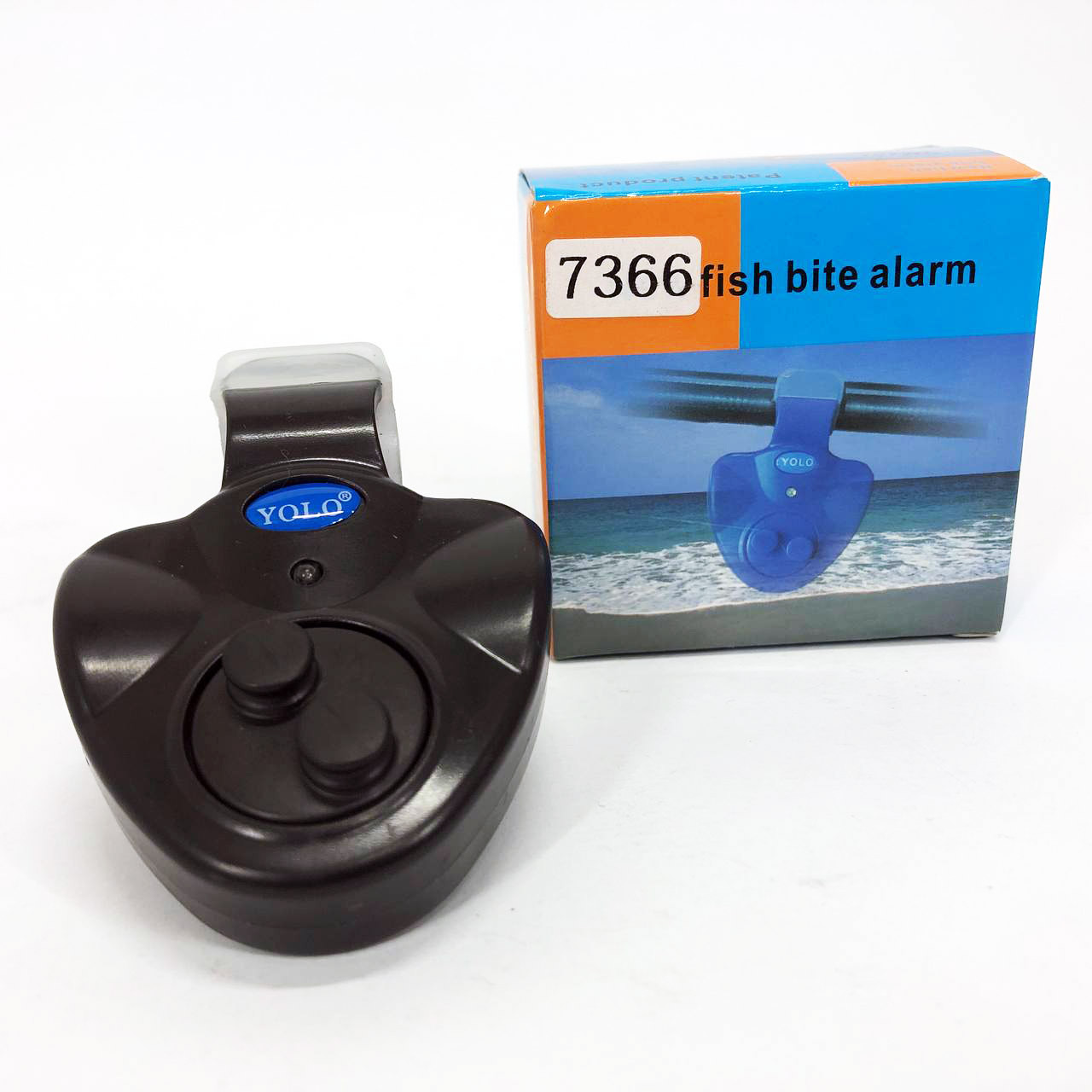 Електронний сигналізатор клювання Yolo на вудку світлозвук ZV-96, фото 1