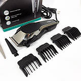 Машинки для стрижки професійні машини VGR, Електрична машинка тример для волосся і бороди NW-74, фото 3