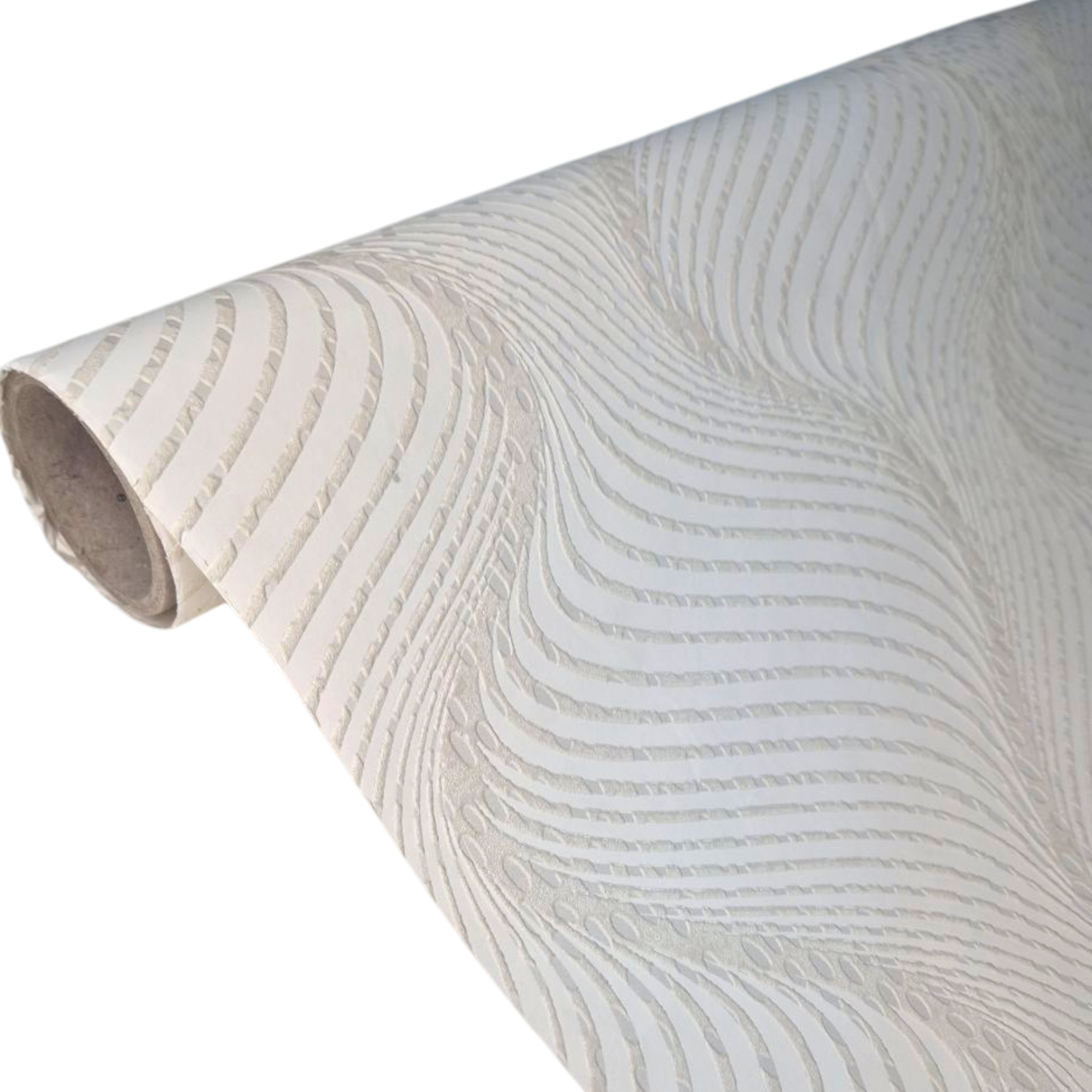 Шпалери вінілові 10.05 × 1.06 м Marburg 91102, бежеві, молочні для спальні, вітальні, кухні, коридору, ванної кімнати, фото 1