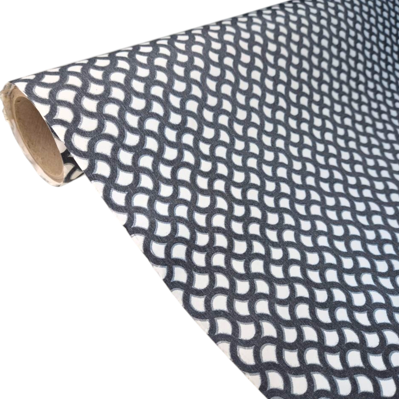 Шпалери вінілові на флізеліні 10.05 × 1.06 м Marburg 57560, чорні та білі у вітальню, спальню, коридор, фото 1