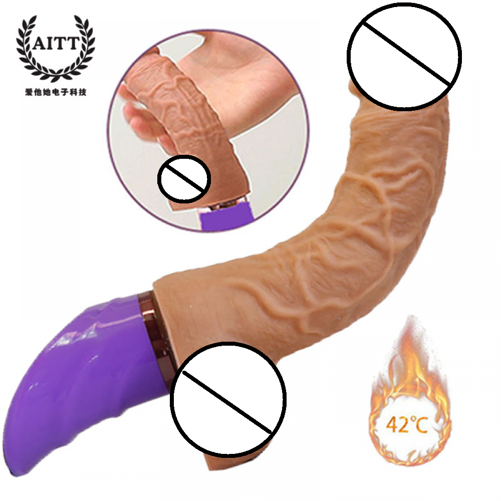 Гнучкий вібратор із ручкою Dicktator, фото 1