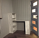 Шпалери вінілові на флізеліновій основі 10,05 × 1,06 м Marburg 57562, сірі для вітальні, спальні, коридору, фото 5