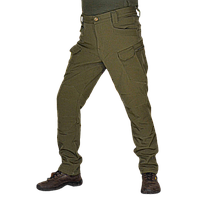 Тактичні водонепроникні штани спеціального призначення софтшелл хакі XXL