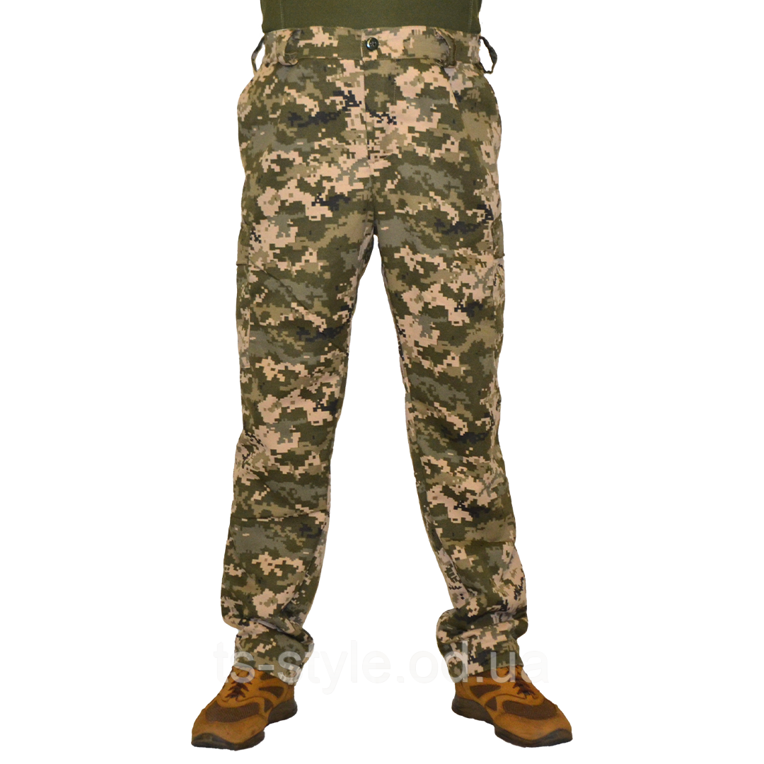 Спрощені легкі тактичні штани в камуфляжі ММ-14