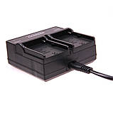 Зарядка подвійна NP-F для акумуляторів за типом Sony AC Prof 4456, фото 2