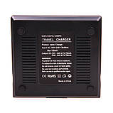 Зарядка подвійна NP-F для акумуляторів за типом Sony AC Prof 4456, фото 3