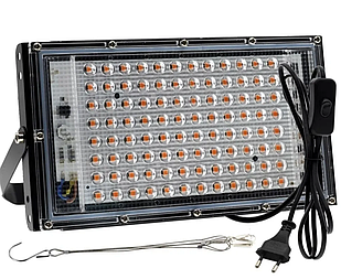 Фітолампа для рослин Plant Grow Light 9440 100 W EU Plug 96 Led