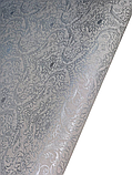 Шпалери вінілові на флізеліновій основі 10,05 × 1,06 м Marburg 57583, сірі для вітальні, спальні, коридору, фото 2
