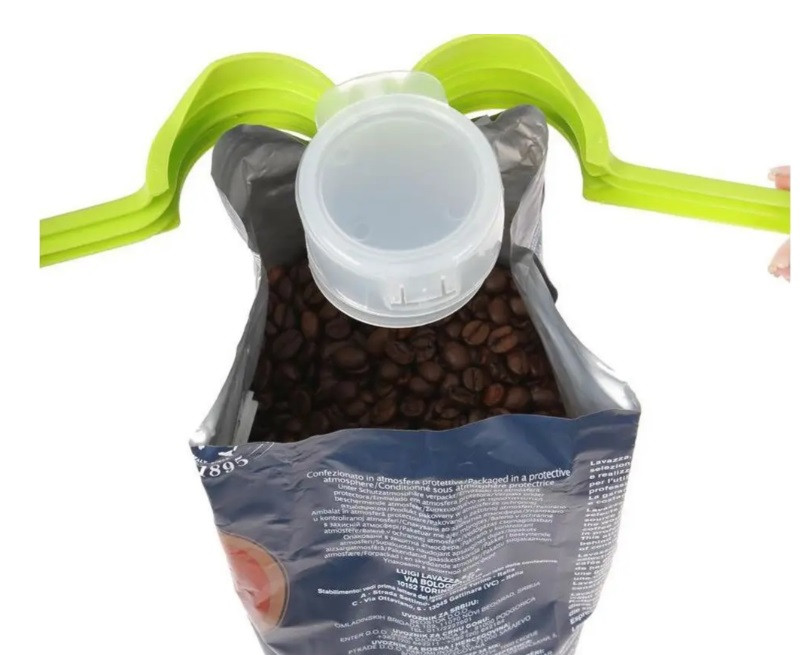 Многоразовый зажим для пакетов Зажим с крышкой для пакетов Зажим дозатор для пакетов YU227