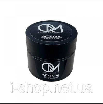 Матова глина для укладання волосся QM Matte Clay 20 ml, фото 1