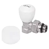 Вентиль рад. ручного регул. кутовий (верх) НІК 1/2" "антипротікання" ITAL {60}, фото 3