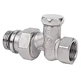 Вентиль радіат. балансувальний прямий (низ) НІК 1/2" "антипротікання" ITAL {120}, фото 2