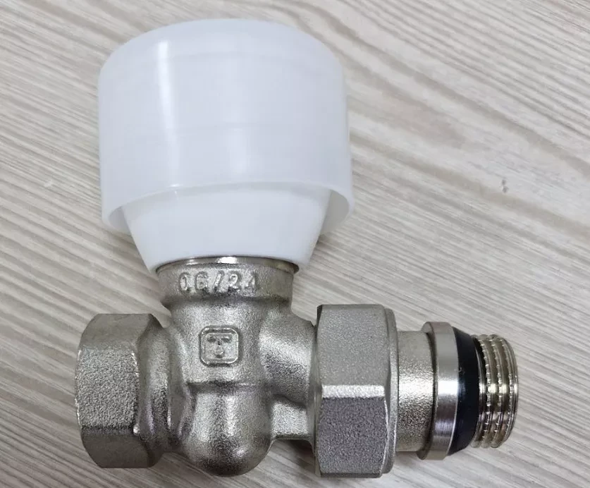 Вентиль рад. ручного регул. прямий (верх) НІК 1/2" "антипротікання" ITAL {60}, фото 1