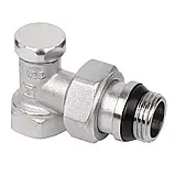 Вентиль радіат. балансувальний кутовий (низ) НІК 1/2" "антипротікання" ITAL {100}, фото 3