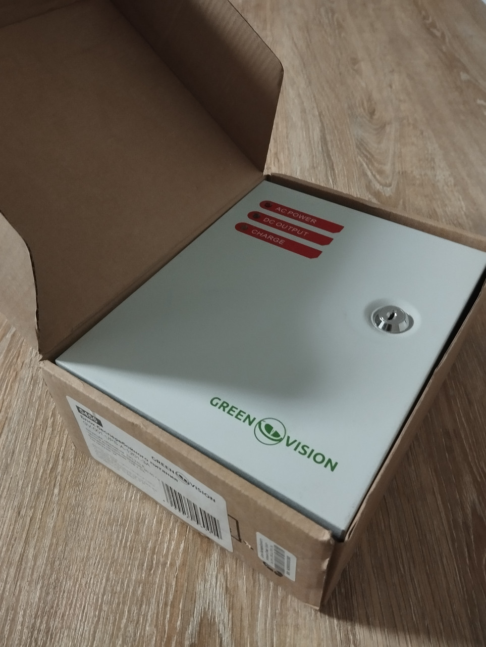 Блок безперебійного живлення Green Vision GV-001-UPS-A-1201-3A 12 В (в боксі), фото 1