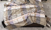 Підковдра полуторна 150х215, бязь Голд, принт: Шотландка