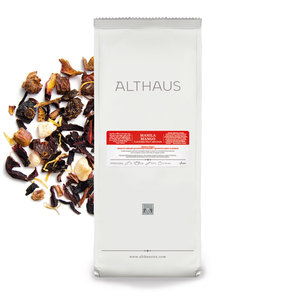 Фруктовий чай ALTHAUS Manila Mango 250 г, фото 1