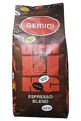 Кава в зернах Gemini Espresso Vending 1кг міцна Натуральна зернова кава для кавомашин Джеміні