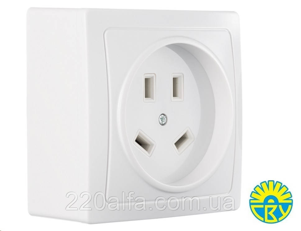 Розетка для електропліт РО32-015 32А, 3Р+Е 440V ТМ"СВ-У"