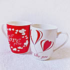 Чашка фаянс Love велика 300мл (1шт) арт.4265-3, фото 3